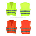 EN ISO 20471 CLASS 2 reflective safety vest ,100% polyester tricot with high visibility reflective tape